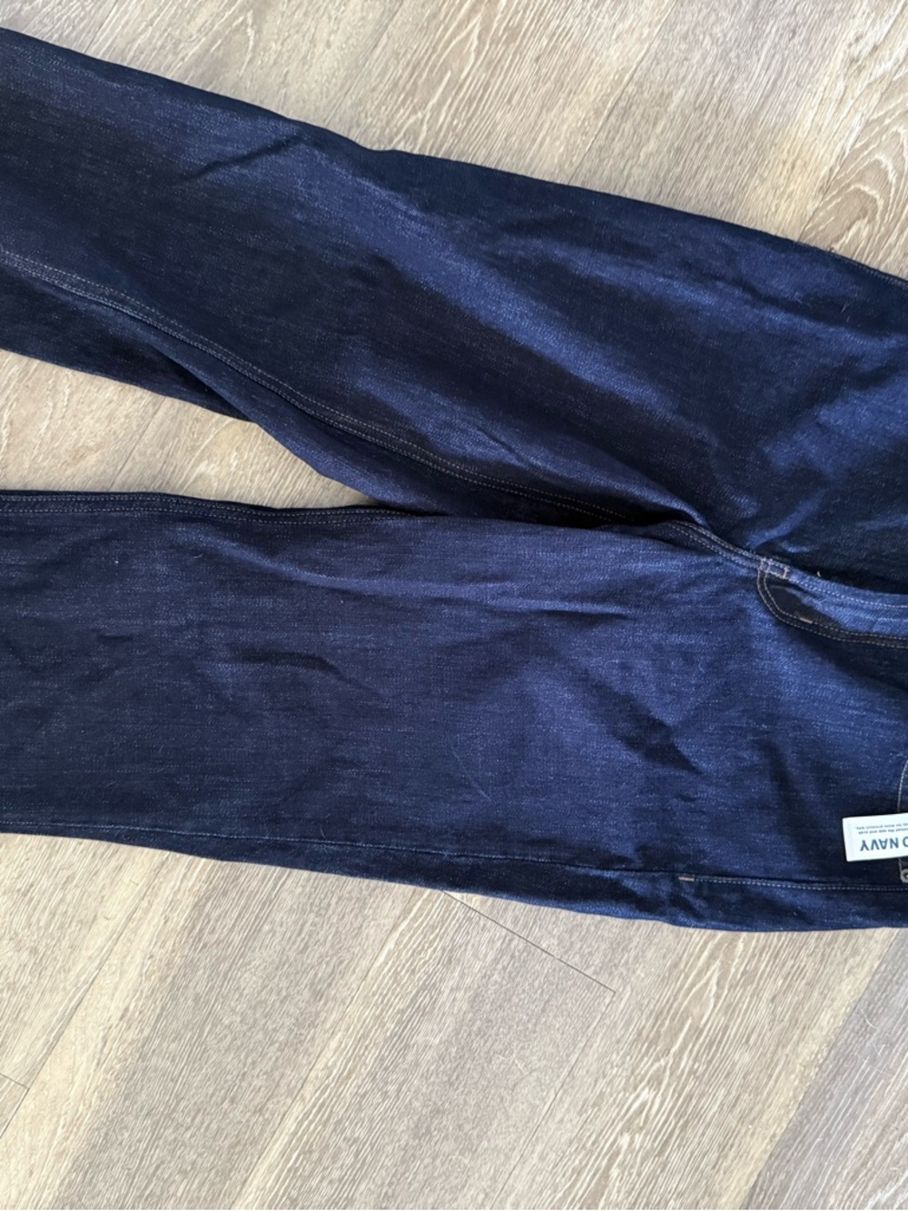 Old Navy Dark Indigo Denim Jeans with Contrast Stitching